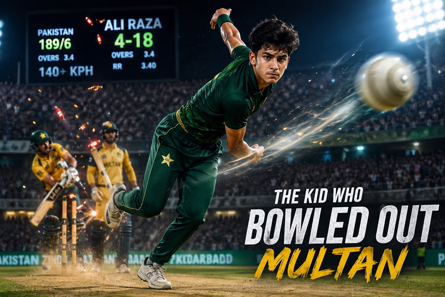 Ali Raza at 18: The PSL's Fastest Young Gun Is Pakistan Cricket's Next Big Bet